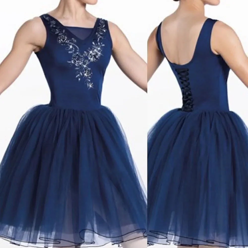 Weissman Dance ballet tutu costume Navy blue The Well-Tempered Clavier 13465 SA